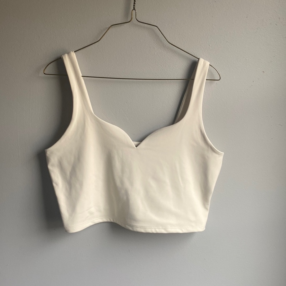 Express cropped tank top
